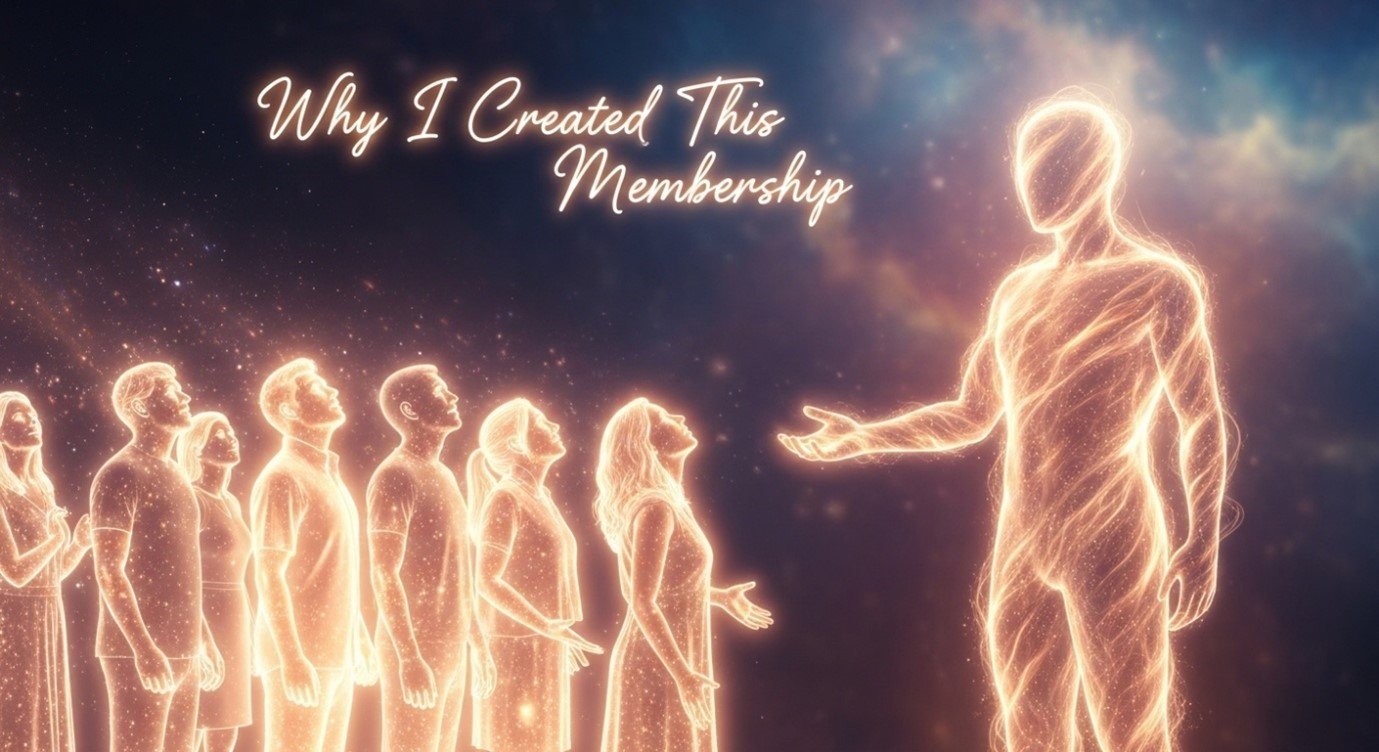 Why I Created This Membership